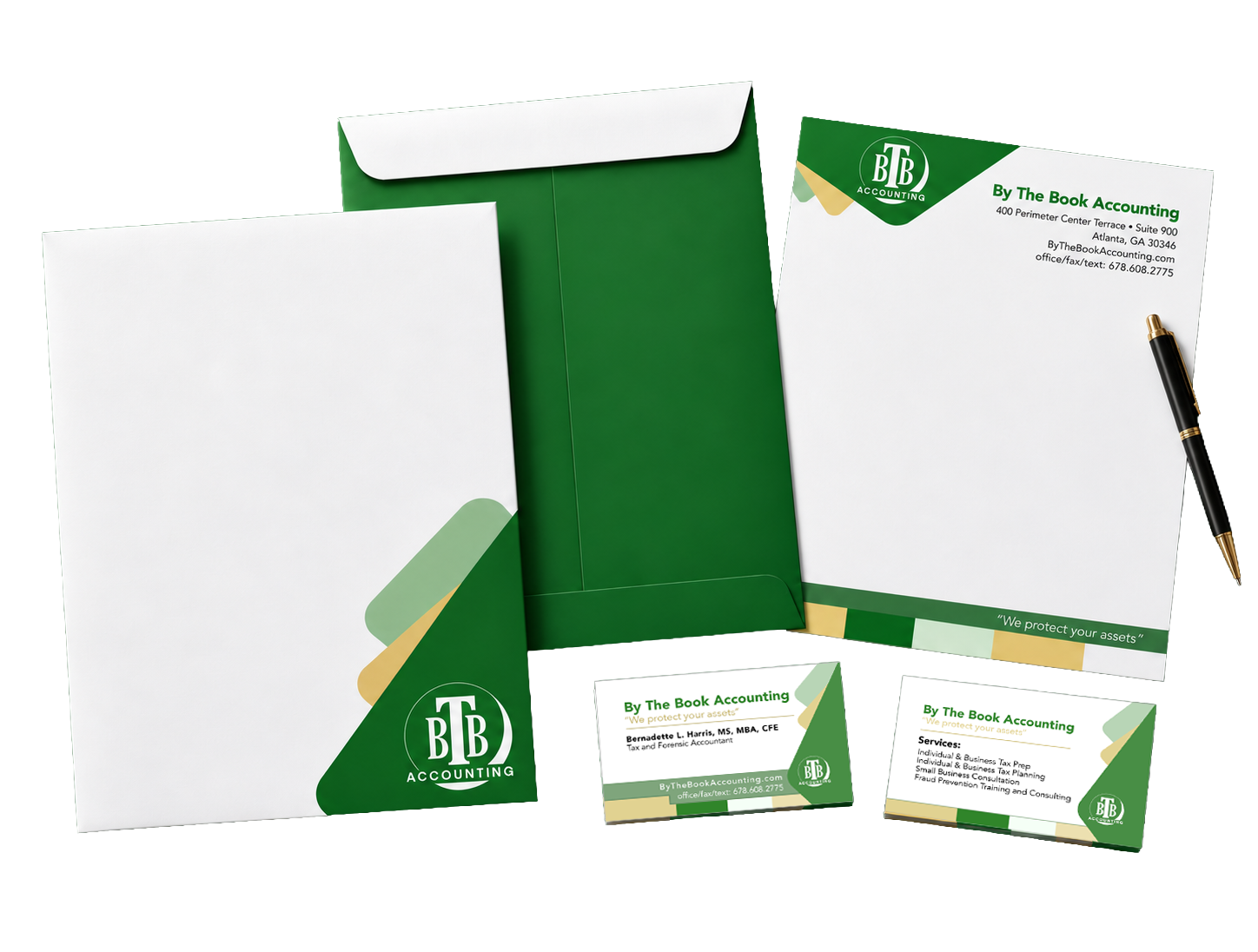 Branding design example from Jacquitta McManus’s portfolio